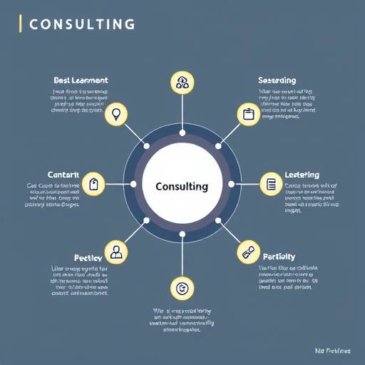 Infografica che illustra il processo di consulenza